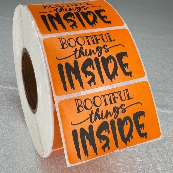 Boo-tiful Things Inside Sticker Halloween Sticker, Ghost Sticker, Packaging - Picture 9 of 11